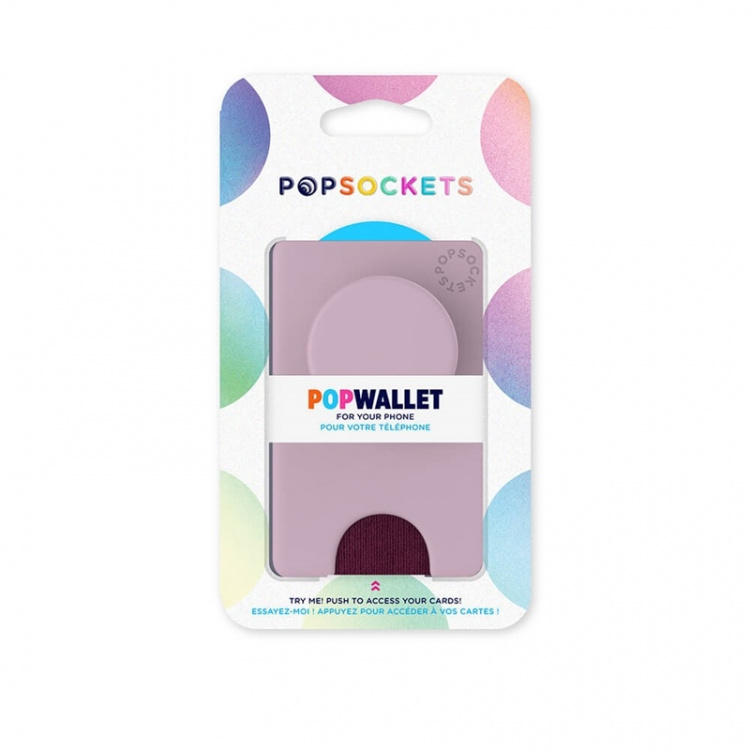PopSockets Wallet Blush Pink Avtagbar Lommebok PopWallet+
