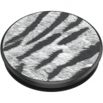 PopSockets Vegan Leather Zebra Avtagbart Grip med stativfunksjon Premium PopSockets Vegan Leather Zebra Avtagbart Grip med stativfunksjon Premium