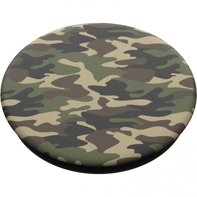 PopSockets Woodland Camo Avtagbart Grip med stativfunksjon