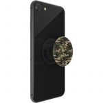 PopSockets Woodland Camo Avtagbart Grip med stativfunksjon