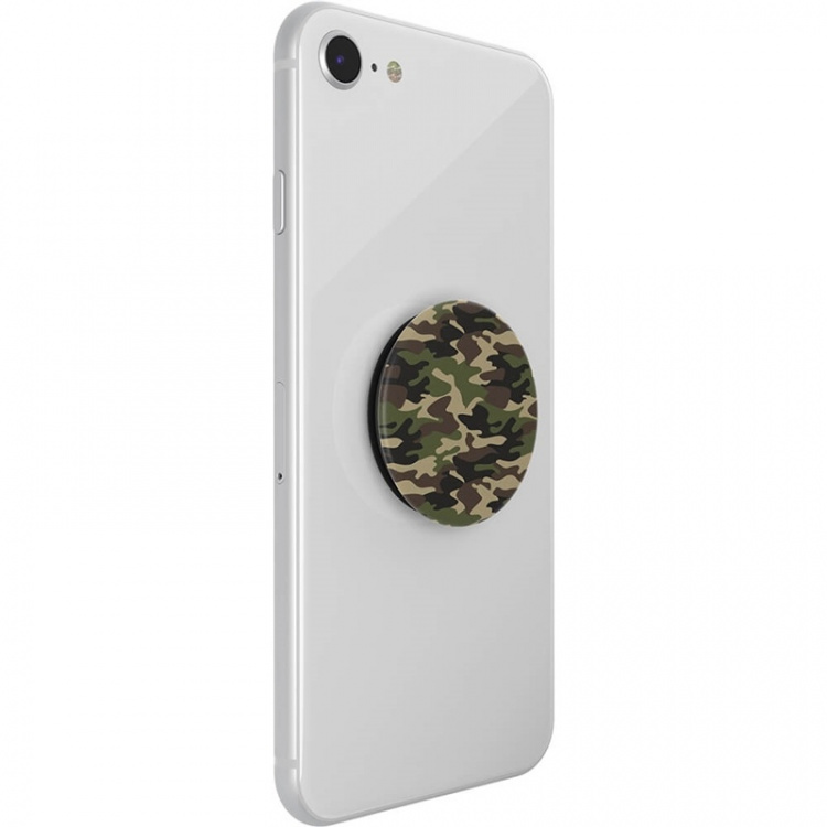 PopSockets Woodland Camo Avtagbart Grip med stativfunksjon