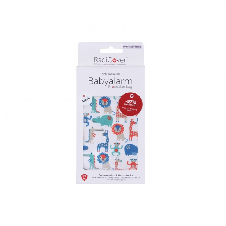 Radicover Strålingsbeskyttelse Babyalarm Pose Small Babyprint Radicover Strålingsbeskyttelse Babyalarm Pose Small Babyprint
