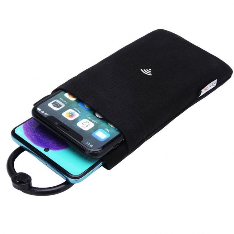 Radicover Strålingsbeskyttelse Mobilveske Large Svart