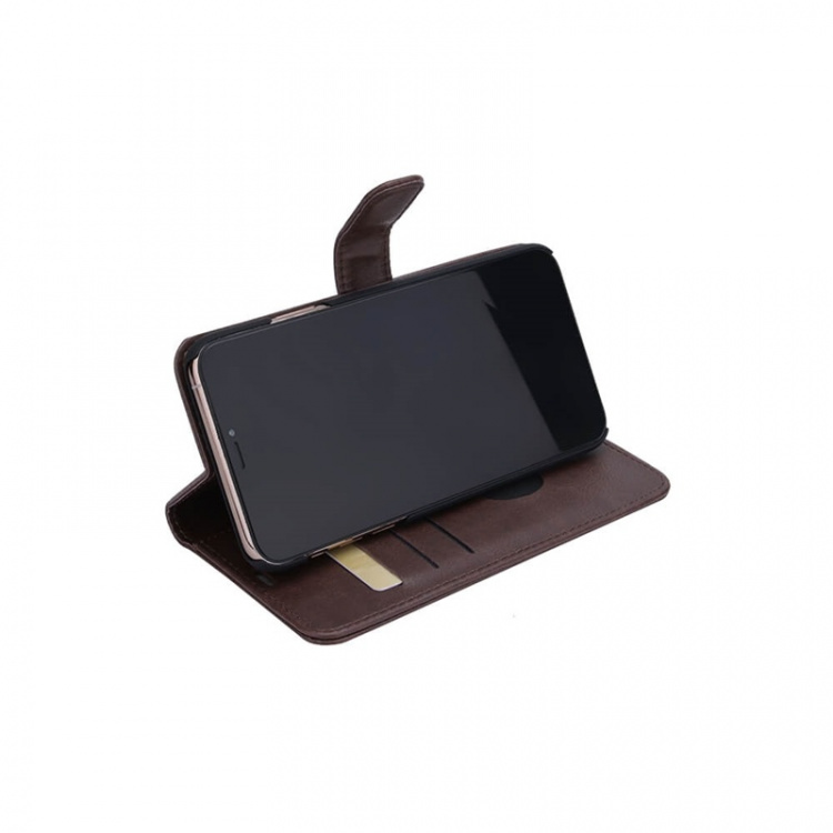 Radicover Strålingsbeskyttelse Lommebok PU iPhone 11 Pro Max Flipcover Brun Radicover Strålingsbeskyttelse Lommebok PU iPhone 11 Pro Max Flipcover Brun