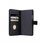 Radicover Strålingsbeskyttelse Lommebok PU iPhone 11 Pro Max Flipcover Svart