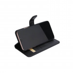 Radicover Strålingsbeskyttelse Lommebok PU iPhone 11 Pro Max Flipcover Svart