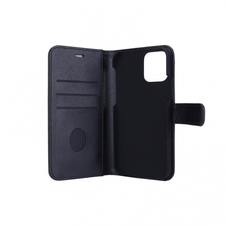 Radicover Lommebokveske iPhone 12 / 12 Pro Strålingsbeskyttelse Flipcover RFID Svart