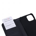 Radicover Lommebokveske iPhone 12 / 12 Pro Strålingsbeskyttelse Flipcover RFID Svart