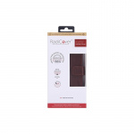 Radicover Strålingsbeskyttelse Lommebok PU iPhone 5/5S/SE Flipcover Brun