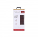 Radicover Strålingsbeskyttelse Lommebok PU iPhone 5/5S/SE Flipcover Brun