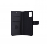 Radicover Strålingsbeskyttelse Lommebok PU Samsung A51 Flipcover Svart