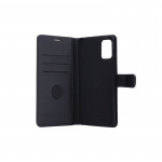 Radicover Strålingsbeskyttelse Lommebok PU Samsung A71 Flipcover Svart