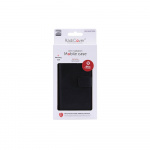 Radicover Strålingsbeskyttelse Lommebok PU Samsung S20 Flipcover Svart