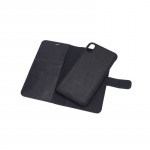 Radicover Strålingsbeskyttelse Lommebok Skinn iPhone Xs Max 2in1 Magnetdeksel Svart