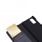 Radicover Strålningsskydd Mobilfodral Skinn Samsung S20 Plus 2in1 Magnetskal Svart