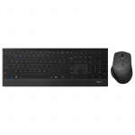 Rapoo Tastatur/Mus Sett 9500M Multi-Mode Trådløs Svart