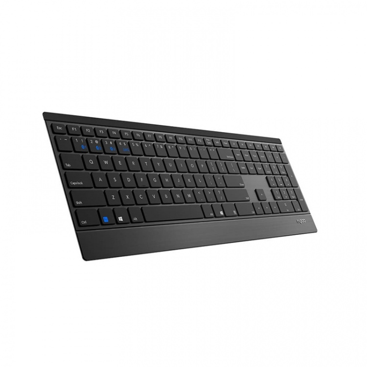 Rapoo Tastatur/Mus Sett 9500M Multi-Mode Trådløs Svart
