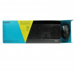 Rapoo Tastatur/Mus Sett 9900M Multi-Mode Trådløs Svart