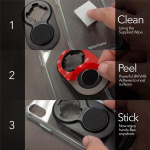 Rokform Universal Adapter Svart 3M Teipmontering Passer Mobil og Nettbrett