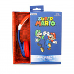 Super Mario Hodetelefon Junior On-Ear 85dB Mario Super Mario Hodetelefon Junior On-Ear 85dB Mario