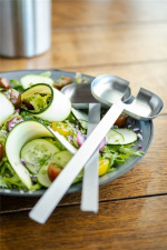 Orrefors Jernverk Salatbestikk i rustfritt stål