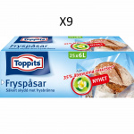 Toppits Fryseposer 6L 25stk (Merk 9stk DFP)