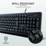 Trust Primo Keyboard Nordic layo