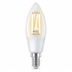 WiZ WiFi Smart LED E14 Crown 40W Filament varm-kald WiZ WiFi Smart LED E14 Crown 40W Filament varm-kald