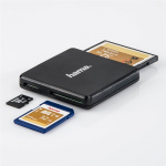 Hama Kortleser USB 3.0 Multi SD/microSD/CF Svart