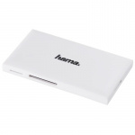 Hama Kortleser USB 3.0 Multi SD/Micro/CF/MS Vit
