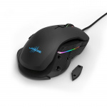 URAGE Mus Gaming Reaper 900 Morph Optisk 10000dpi Svart URAGE Mus Gaming Reaper 900 Morph Optisk 10000dpi Svart