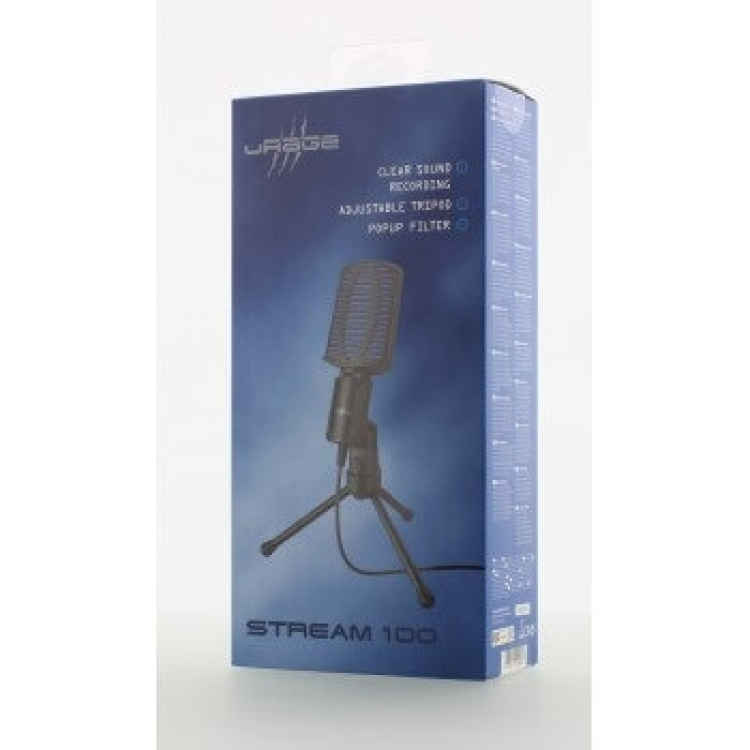 URAGE Mikrofon Stream 100 Gaming Svart URAGE Mikrofon Stream 100 Gaming Svart
