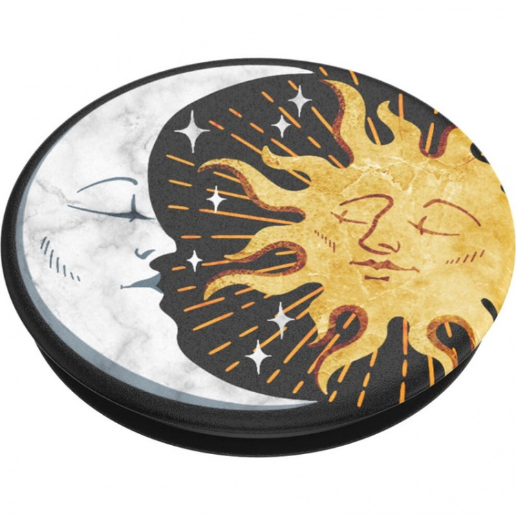 PopSockets Sun and Moon Avtagbart Grip med Stativfunksjon