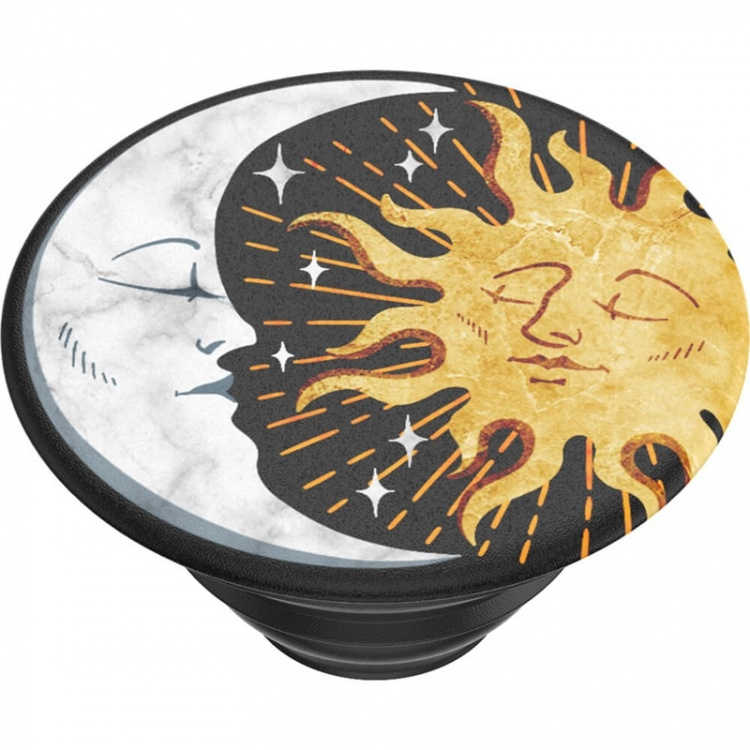 PopSockets Sun and Moon Avtagbart Grip med Stativfunksjon