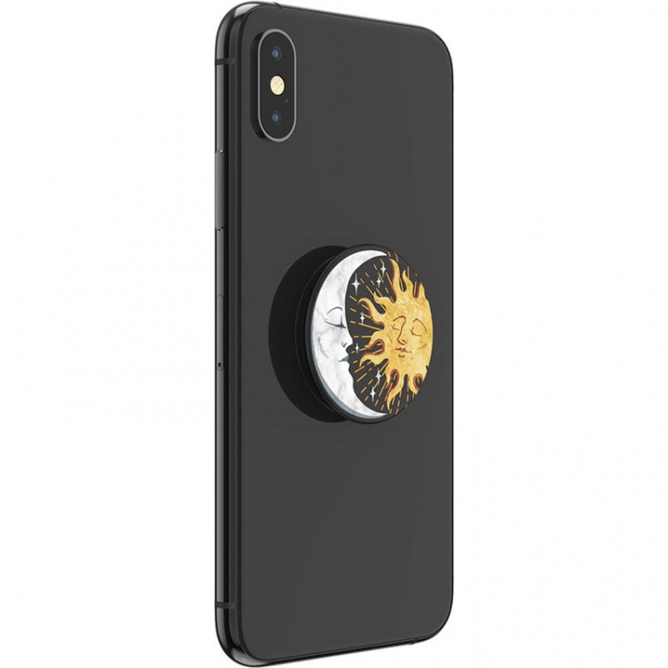 PopSockets Sun and Moon Avtagbart Grip med Stativfunksjon