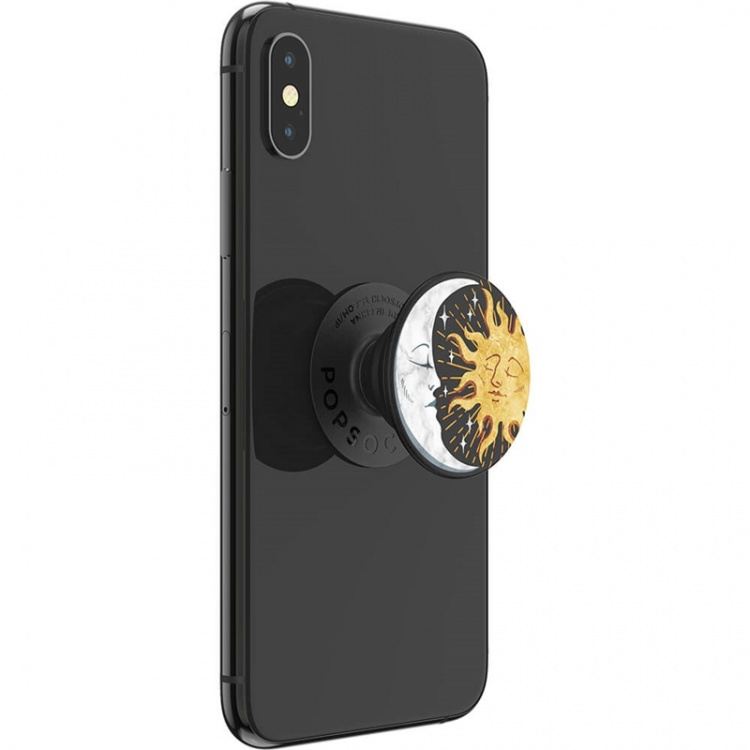 PopSockets Sun and Moon Avtagbart Grip med Stativfunksjon