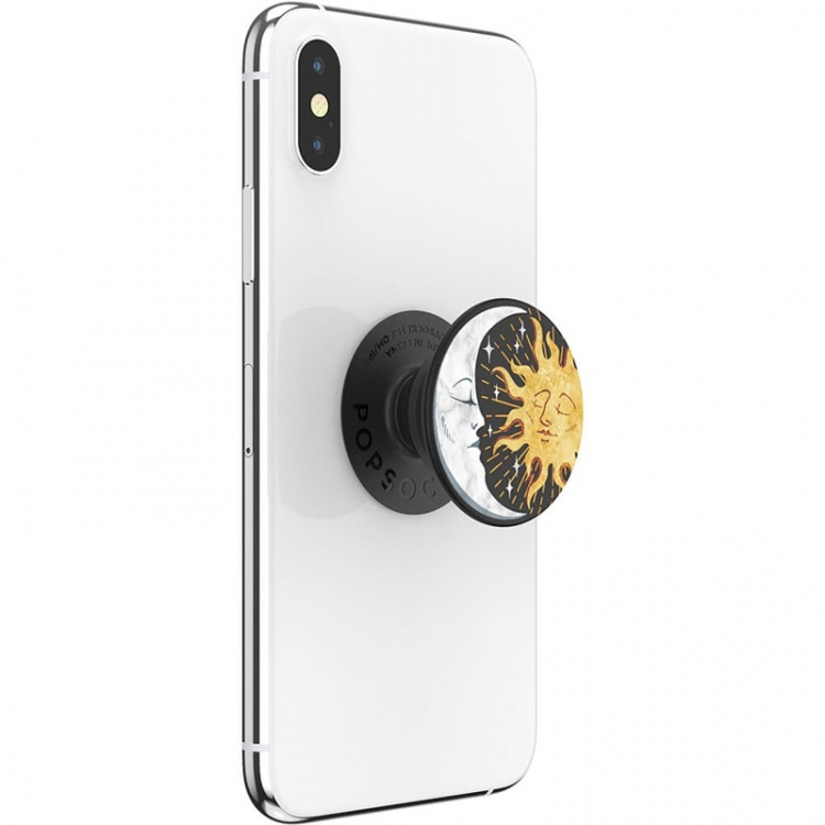 PopSockets Sun and Moon Avtagbart Grip med Stativfunksjon