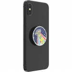 PopSockets Enamel Outta This World Navy Avtagbart Grip med Stativfunksjon Premium