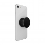 PopSockets Aluminum Black Avtagbart Grip med Stativfunksjon Premium