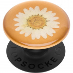 PopSockets Pressed Flower White Daisy Avtagbart Grip med Ställfunktion Premium