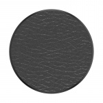PopSockets Pebbled Vegan Leather Black Avtagbart Grip med Stativfunksjon Premium PopSockets Pebbled Vegan Leather Black Avtagbart Grip med Stativfunksjon Premium
