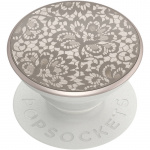 POPSOCKETS Lasercut Metal Floral Lace Avtagbart Grip med Stativfunksjon LUXE
