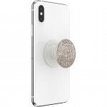 POPSOCKETS Lasercut Metal Floral Lace Avtagbart Grip med Stativfunksjon LUXE