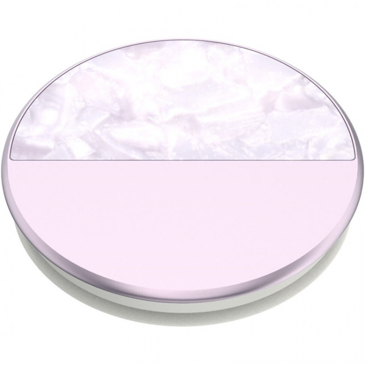 PopSockets Glam Inlay Acetate Lilac Avtagbart Grip med Stativfunksjon LUXE