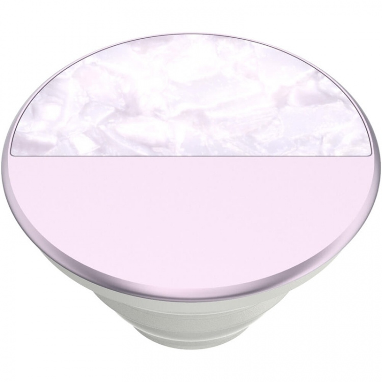 PopSockets Glam Inlay Acetate Lilac Avtagbart Grip med Stativfunksjon LUXE