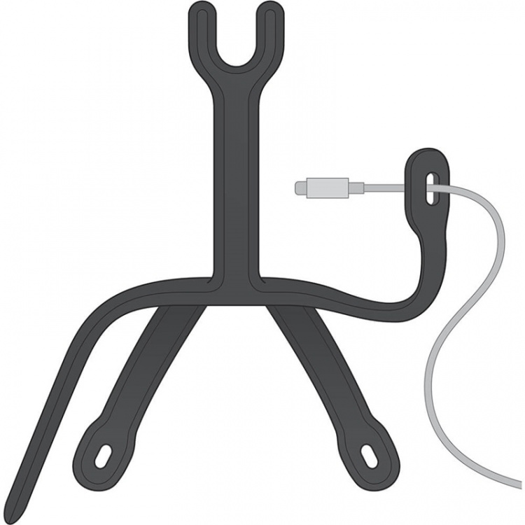 PopSockets PopMount 2 Flex Svart Universal holder for Stolpe/Bord/Bil mm