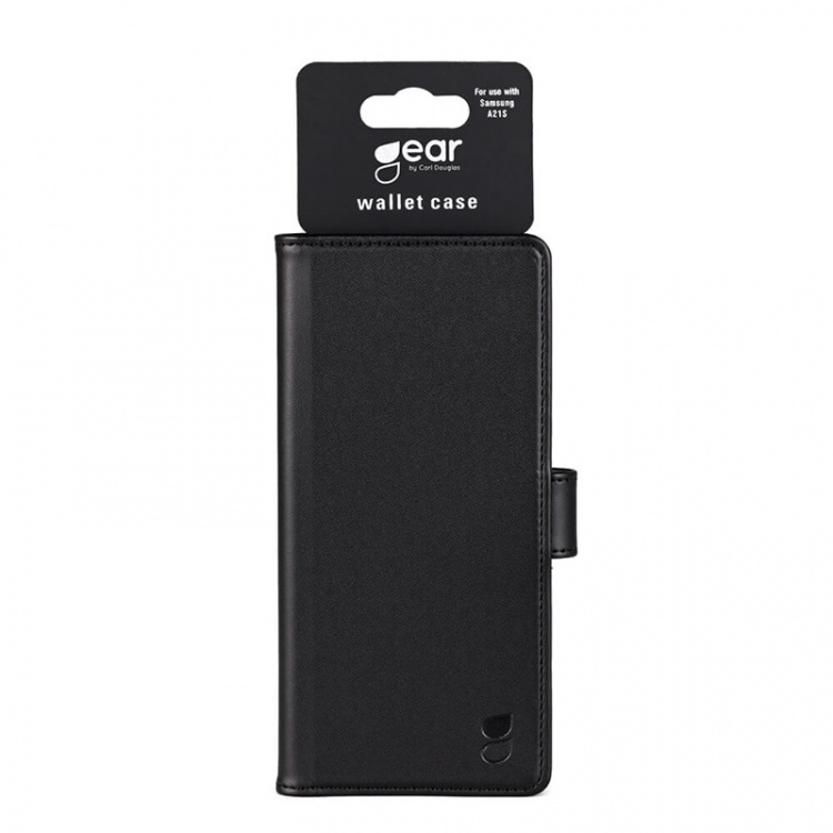 Gear Lommebokveske Samsung A21s Svart Gear Lommebokveske Samsung A21s Svart