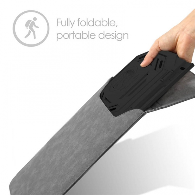 Desire2 2in1 Portabelt Laptopstativ Svart 360 Roterbar inkl Mobilställ Desire2 2in1 Portabelt Laptopstativ Svart 360 Roterbar inkl Mobilställ