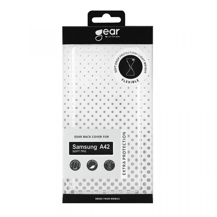 Gear Mobildeksel TPU Transparent - Samsung A42