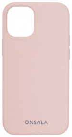 Onsala Mobildeksel Silikon Sand Pink - iPhone 12 Mini